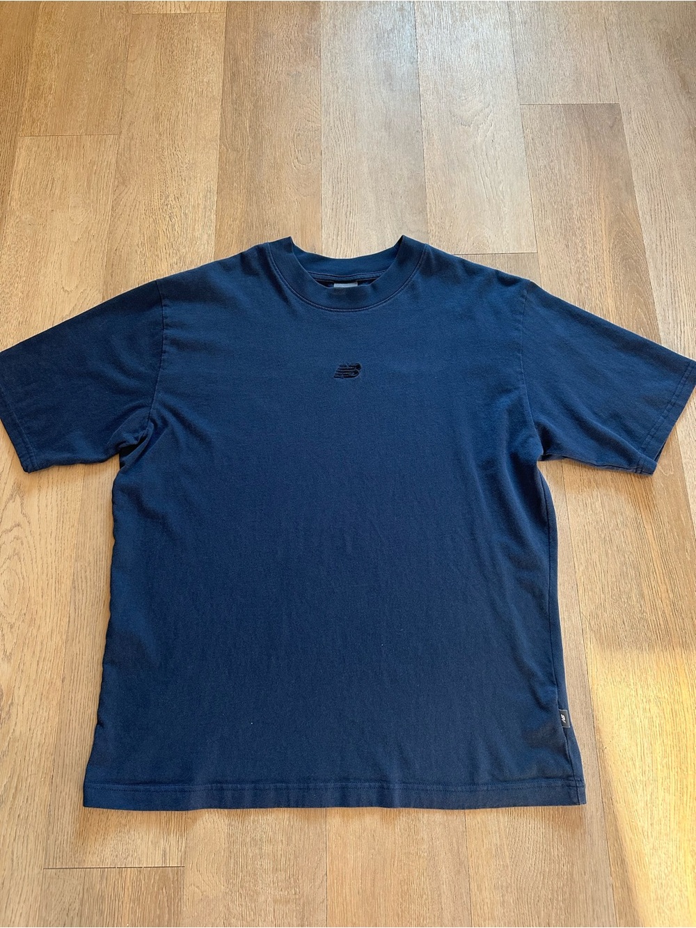 New Balance Navy Oversized Logo T-Shirt